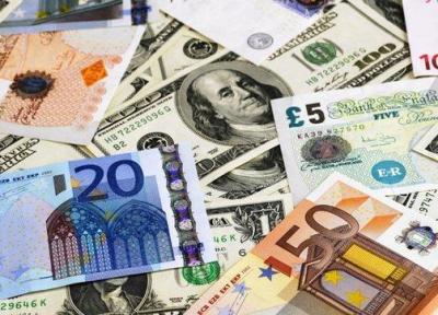 نرخ رسمی یورو کاهش و پوند افزایش یافت، دلار ثابت ماند