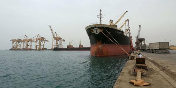 ورود کشتی حامل گاز به بندر الحدیده یمن پس از 82 روز توقیف